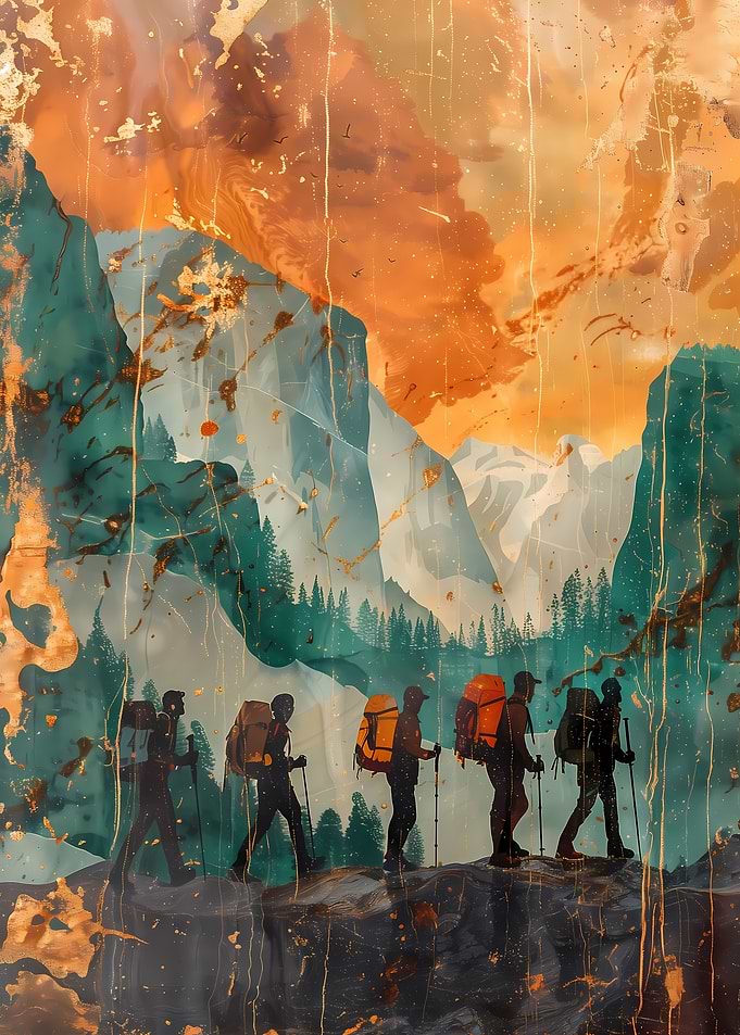 Gold Marbel Alpine Trek