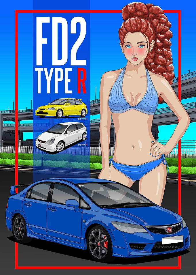 Honda Civic Type R FD2