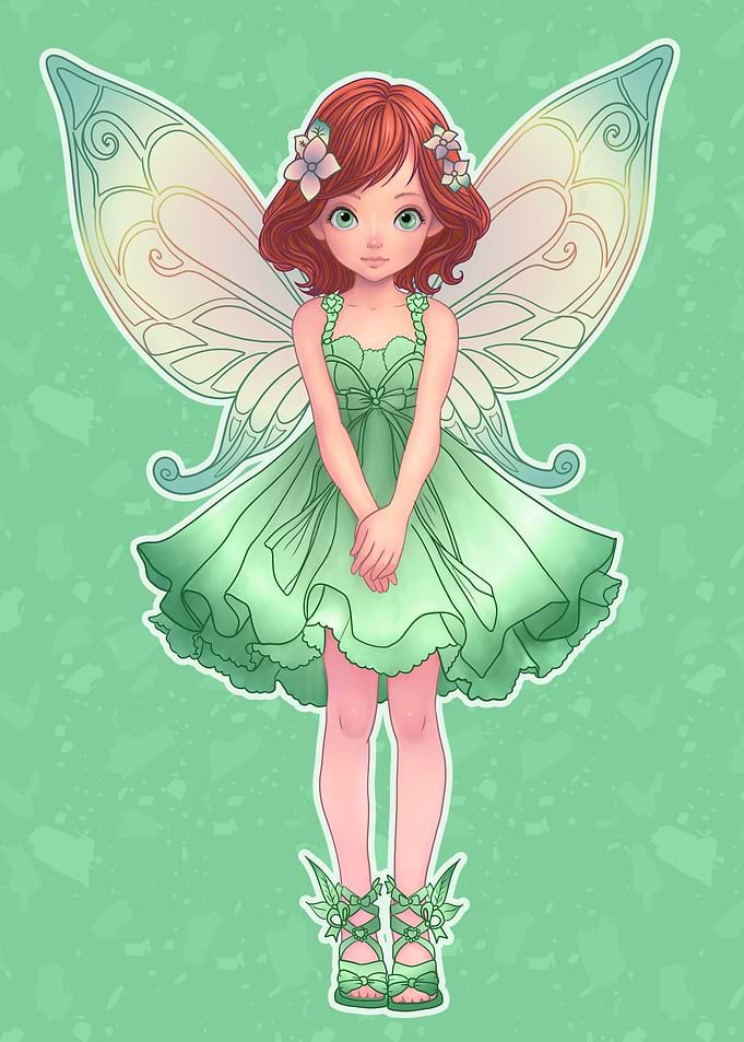 Fairy Doll 02 Green