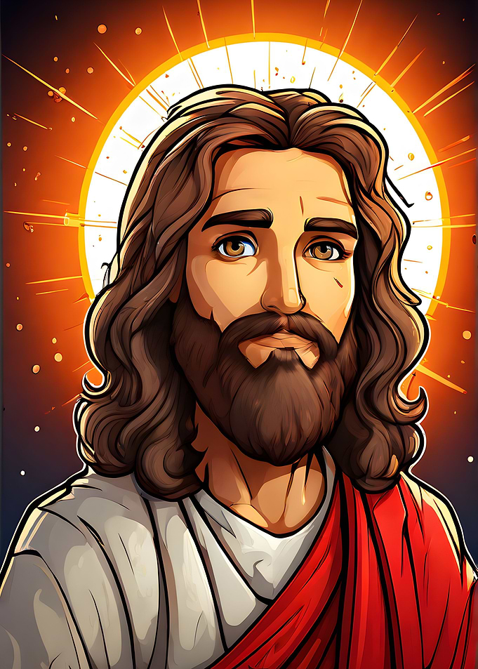 Cartoon Jesus