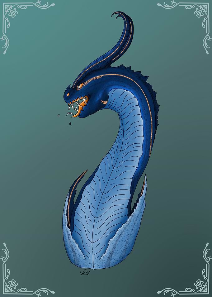 Roaring Flower Dragon