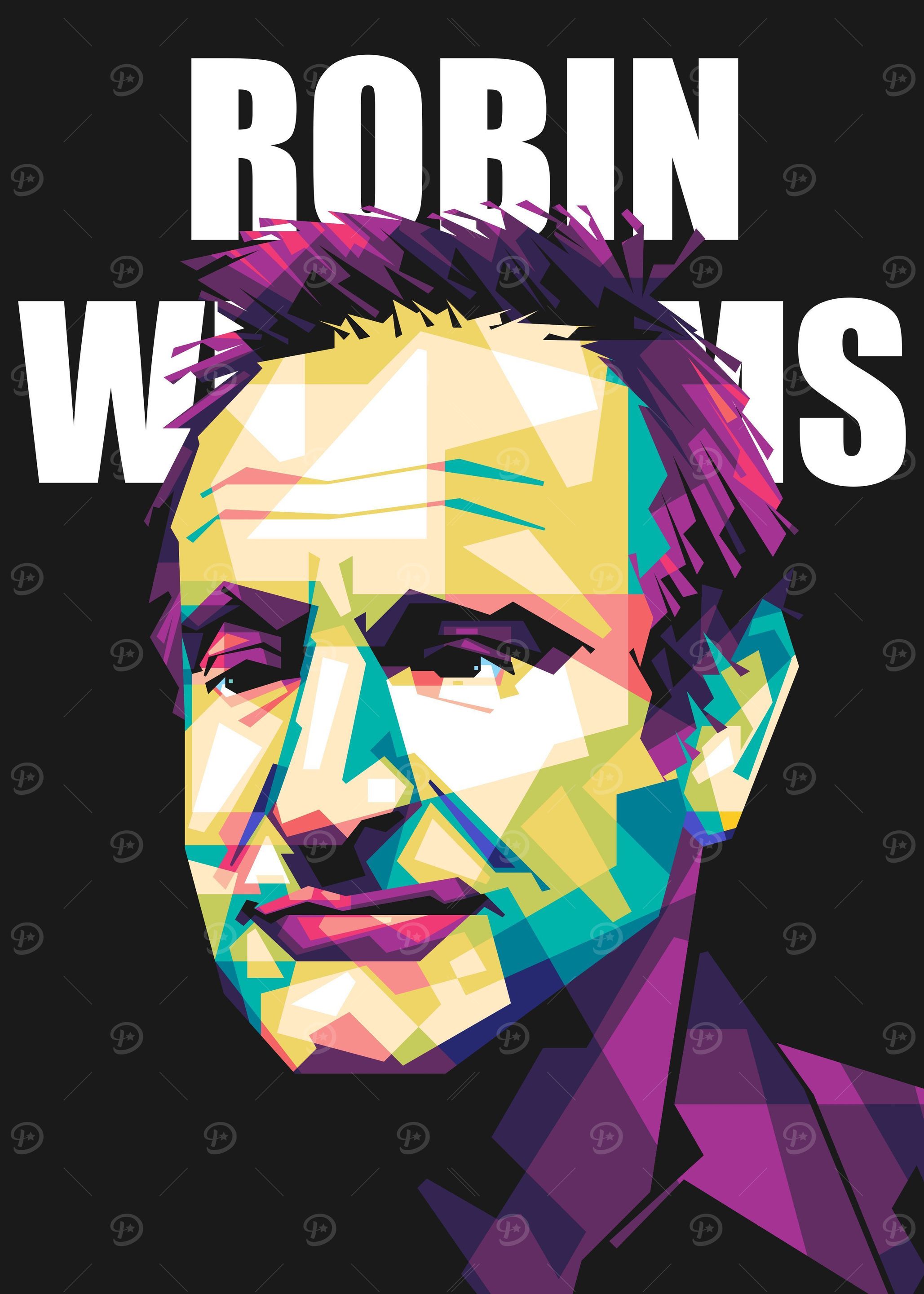 robin williams x pop art