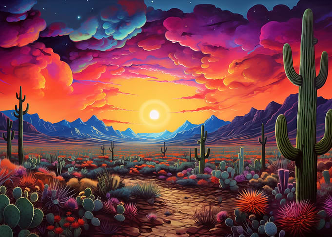 The Desert Sky