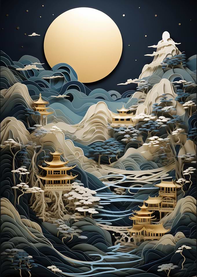 Abstract Bonsai Tree