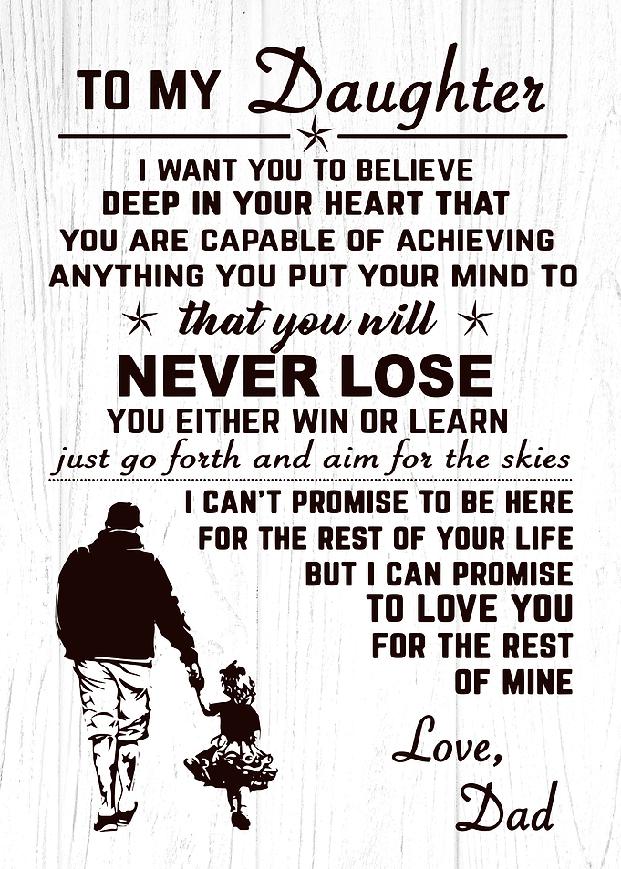 To My Daughter