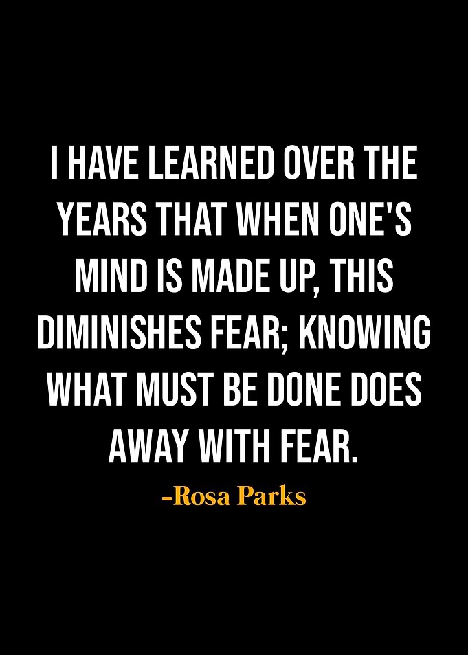 Rosa Parks Quotes