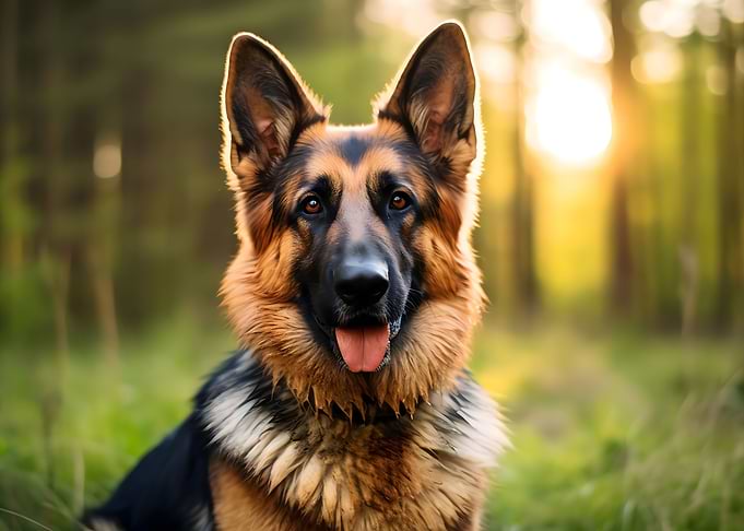 German Shepherd Dog Nature