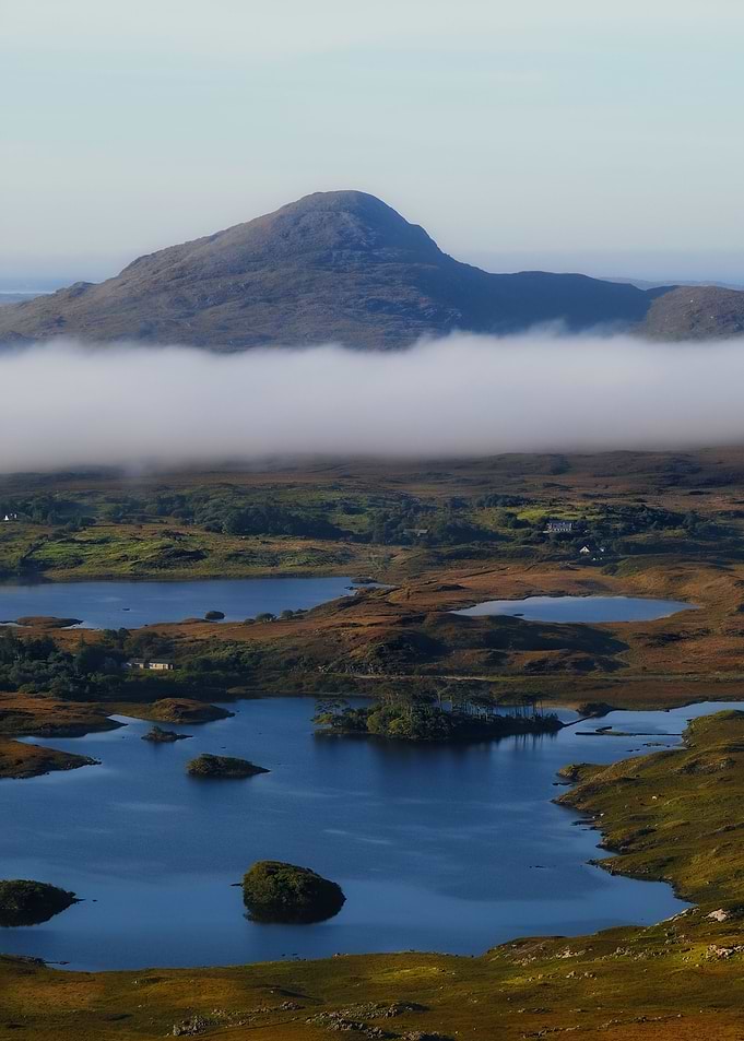 Connemara from above