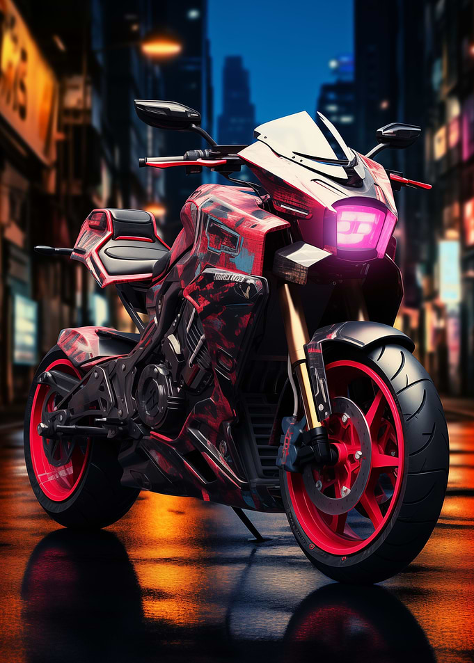 Kawasaki motorcycle bike