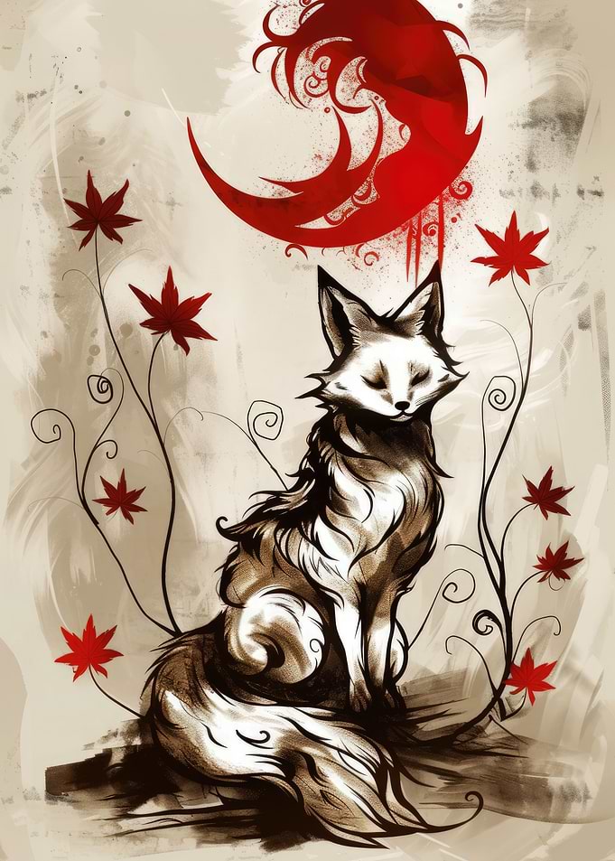 kitsune fox