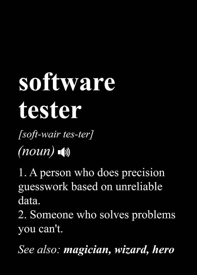 Software Tester Definition