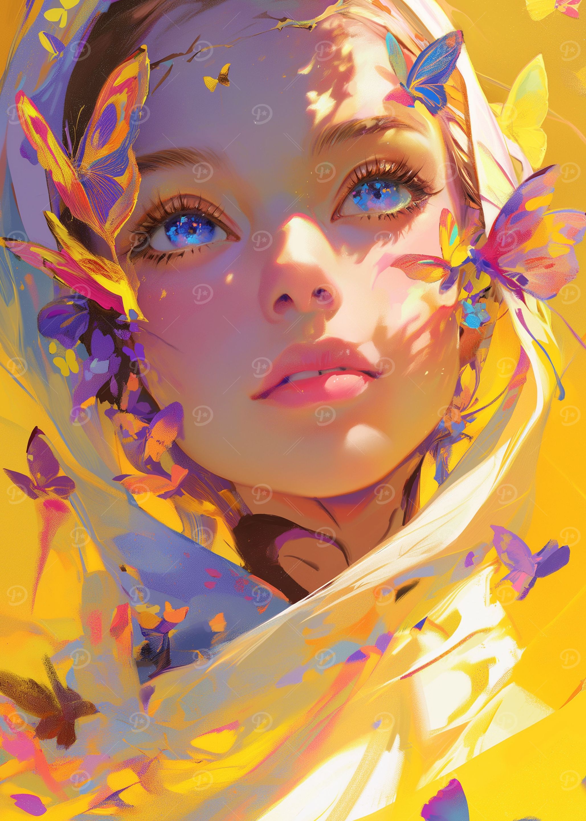 Girl Butterfly