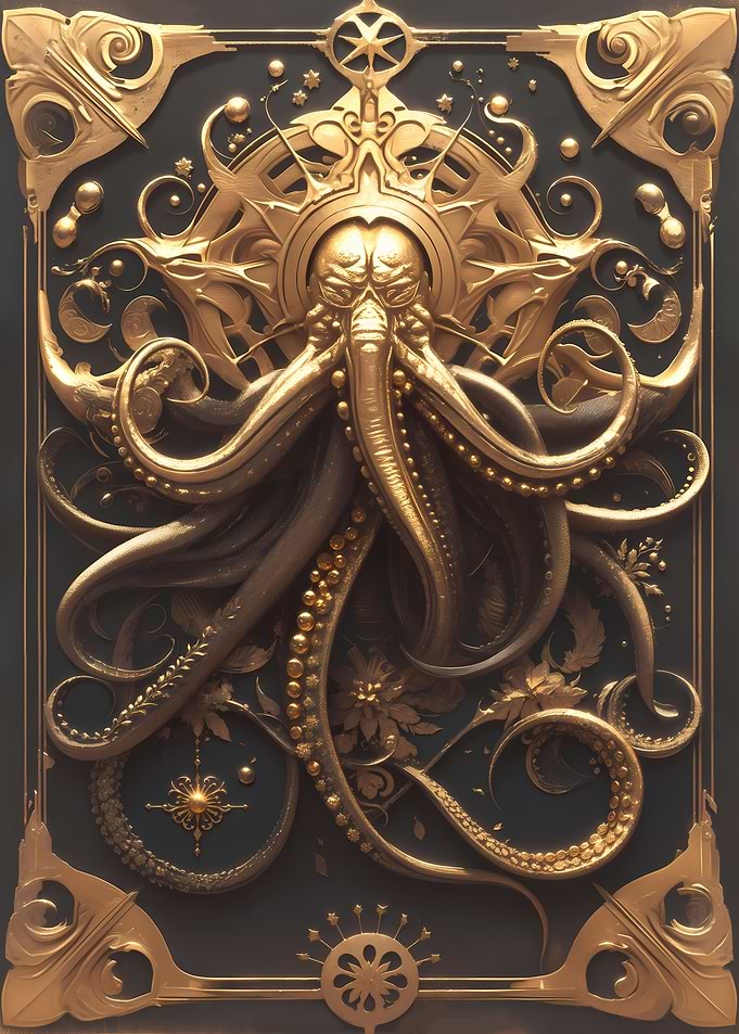Golden Mystery Kraken