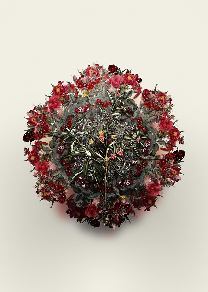 Bog Rosemary Bush Wreath