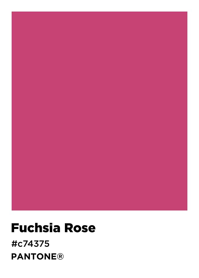 fuchsia rose pantone