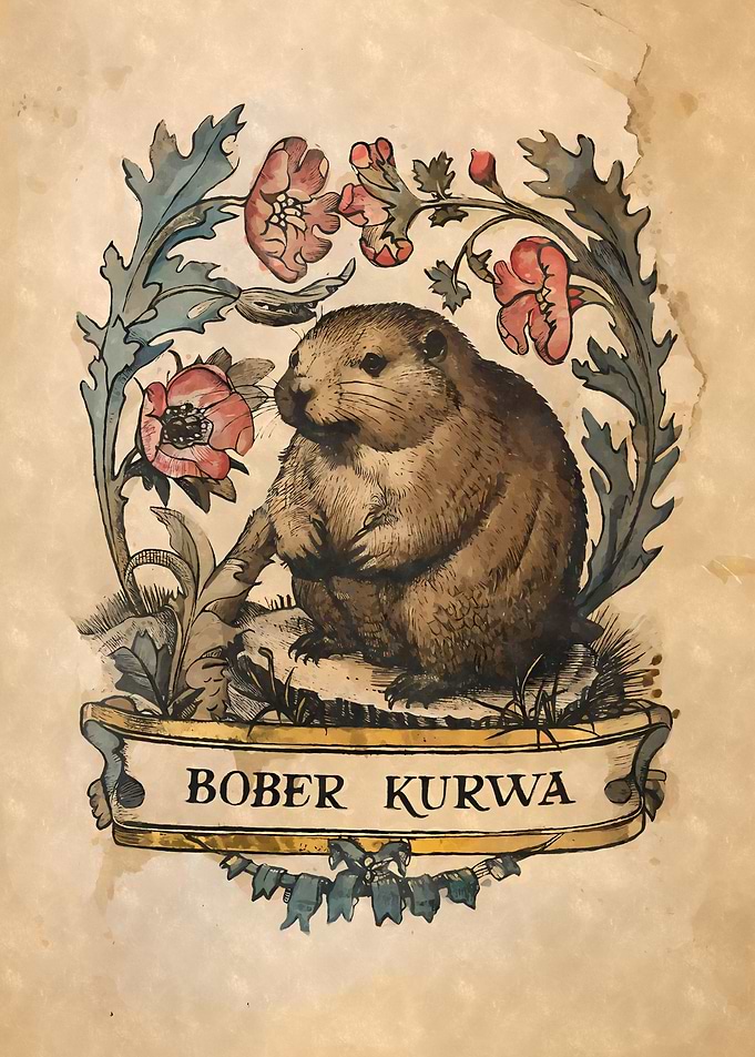 Medieval Bober Kurwa Meme