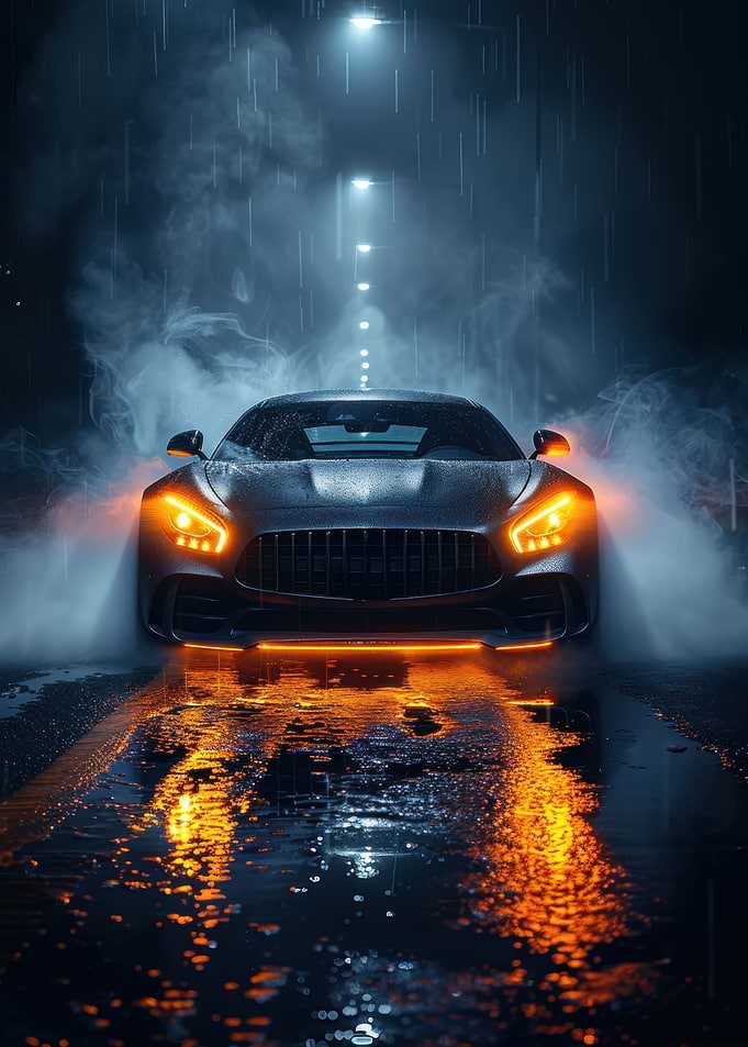 Black car