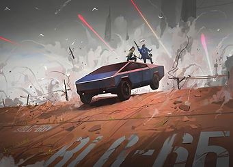 Tesla Cyberpunk