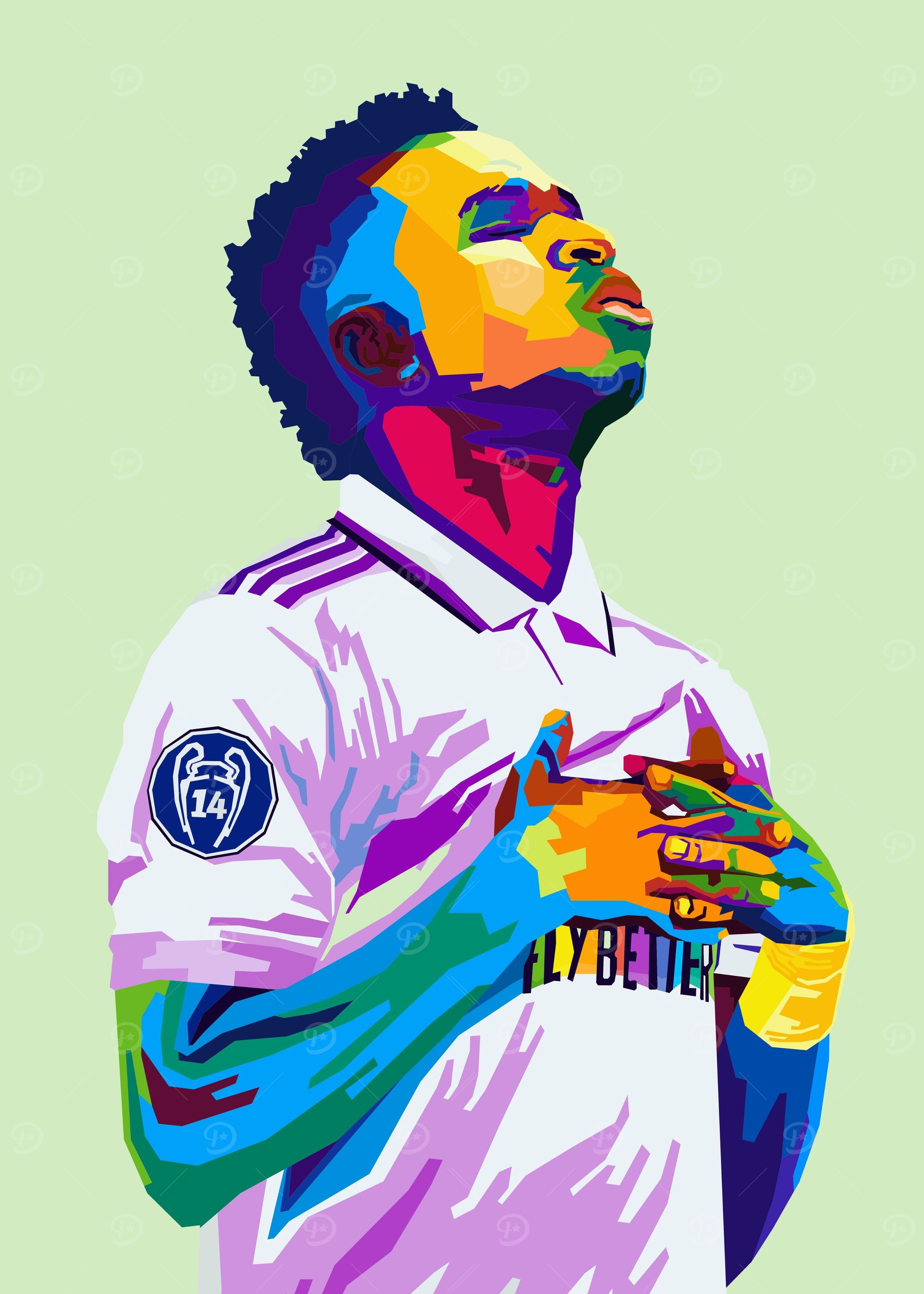 Vinicius JR Wpap Art