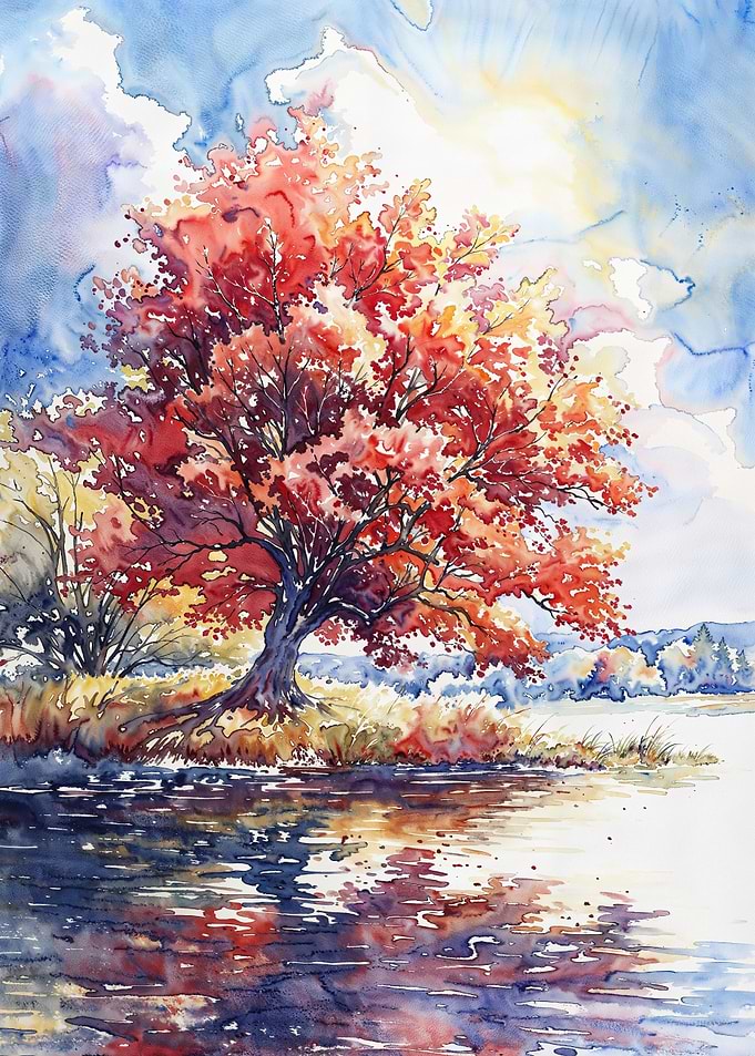 Fiery Autumn Shade