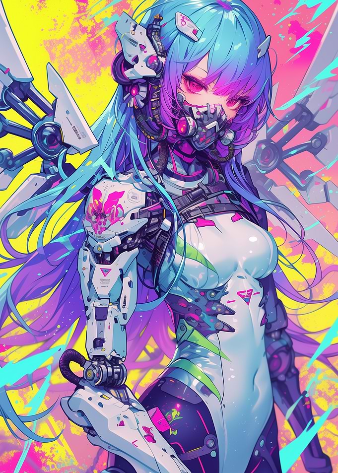 Anime Girl Futuristic