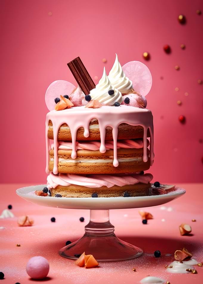 A World of Sweets cake
