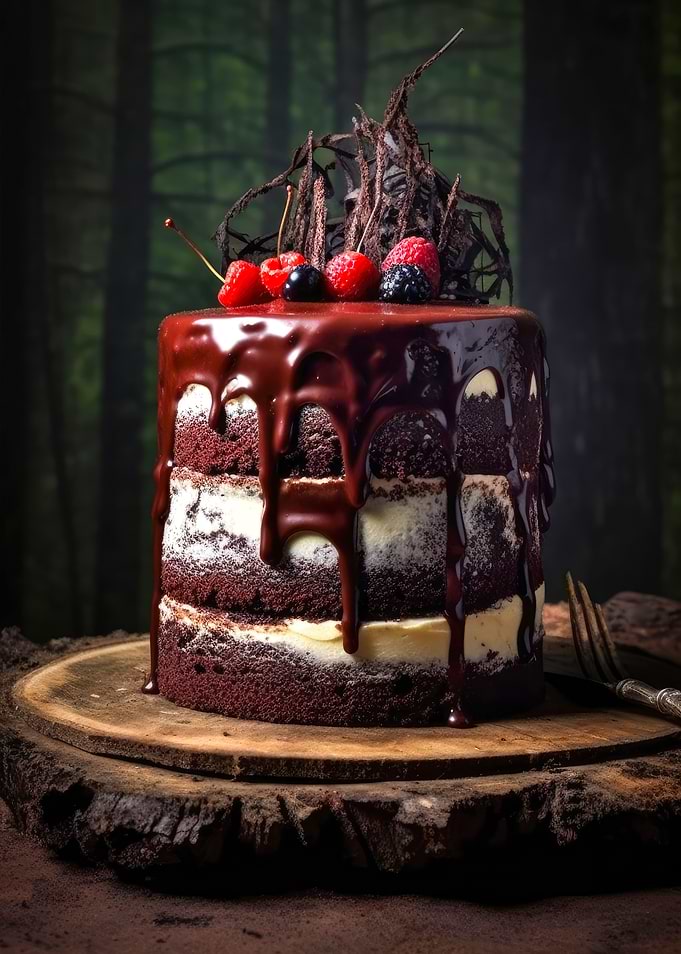 A World of Sweets cake