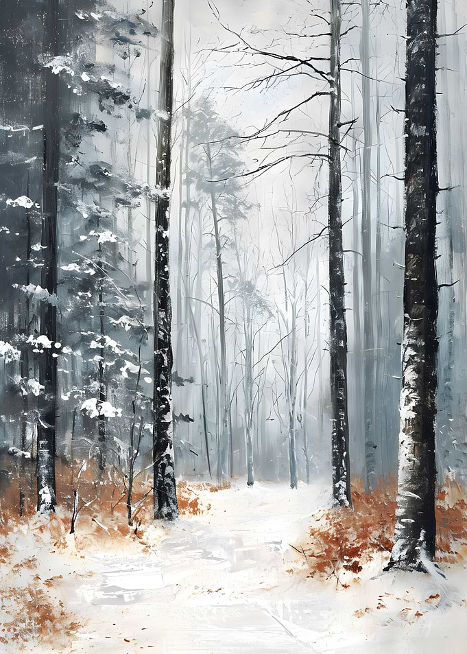 Winter Whispering Woods