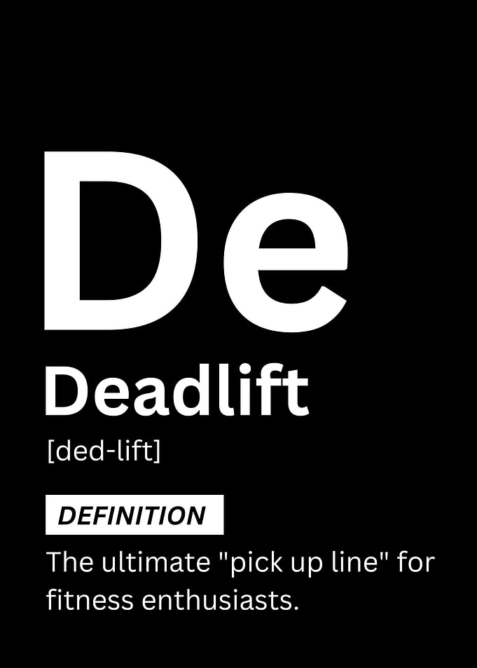 Deadlift Funny Gym Workout