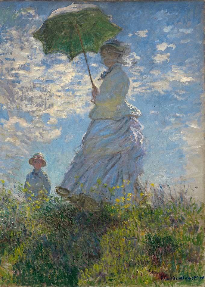 Woman with a Parasol