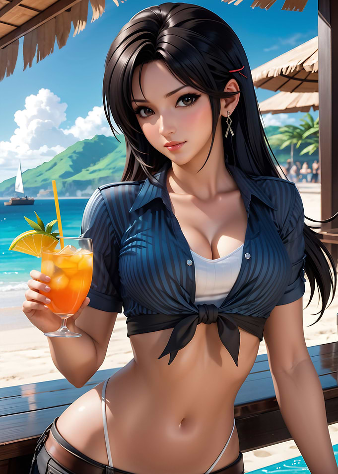 Tifa Lockhart (Beach Top)