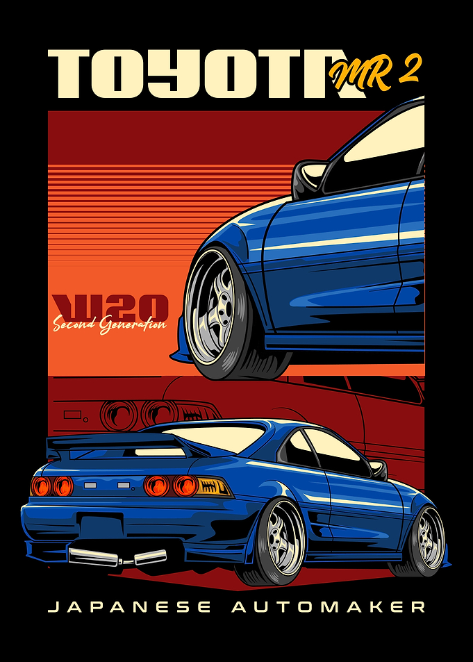 Classic MR2 W20 JDM Car