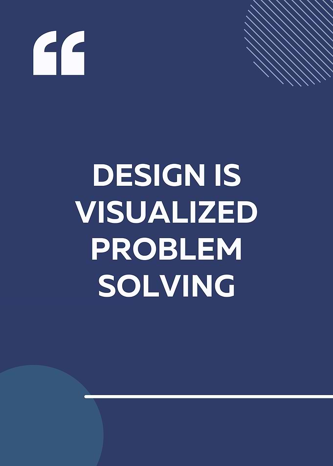 design is visualized