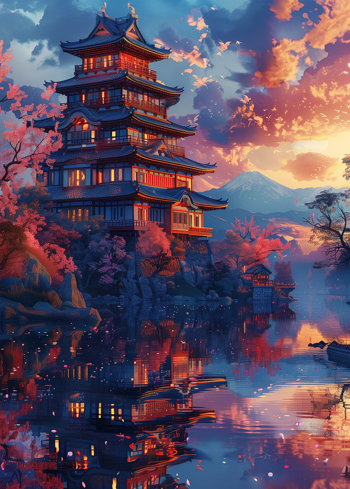 Japanese Medieval Castle