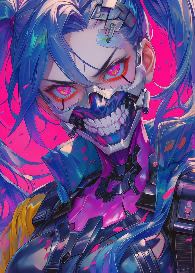 Anime Girl Futuristic