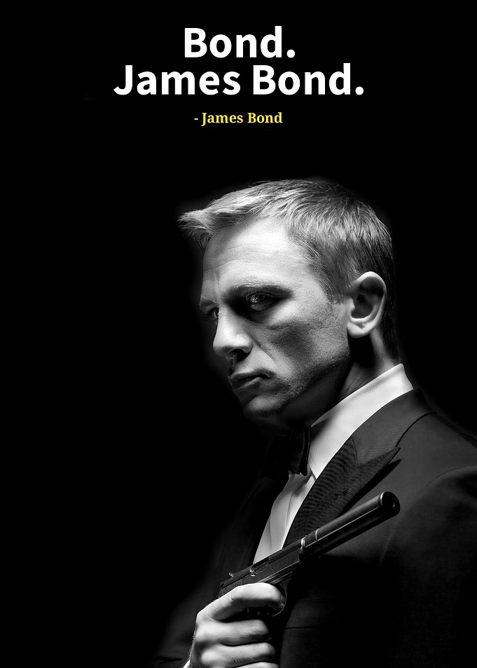 James Bond quotes