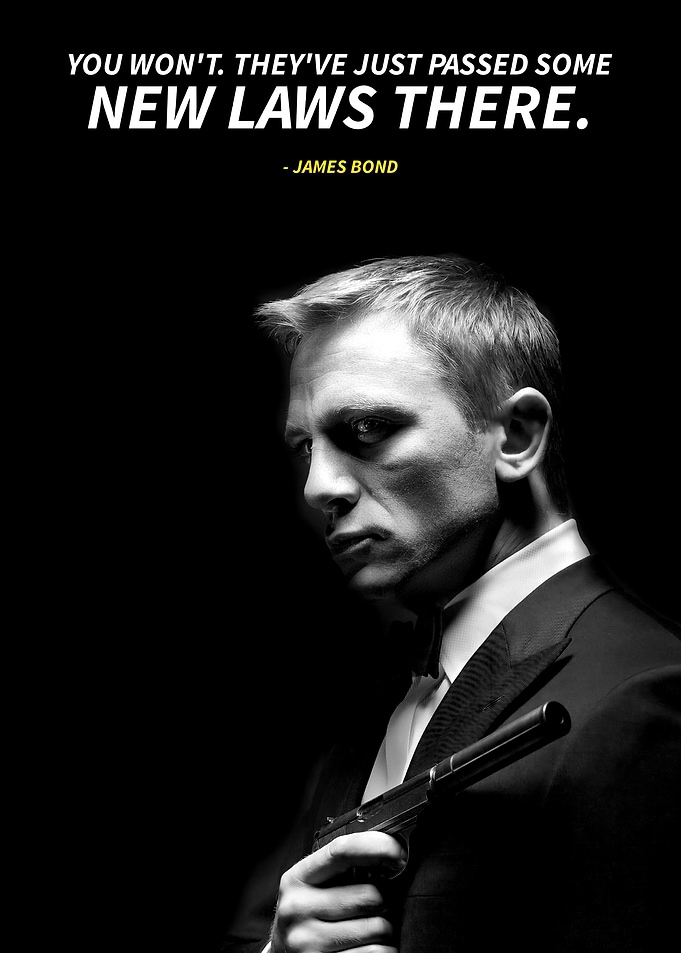 James Bond quotes