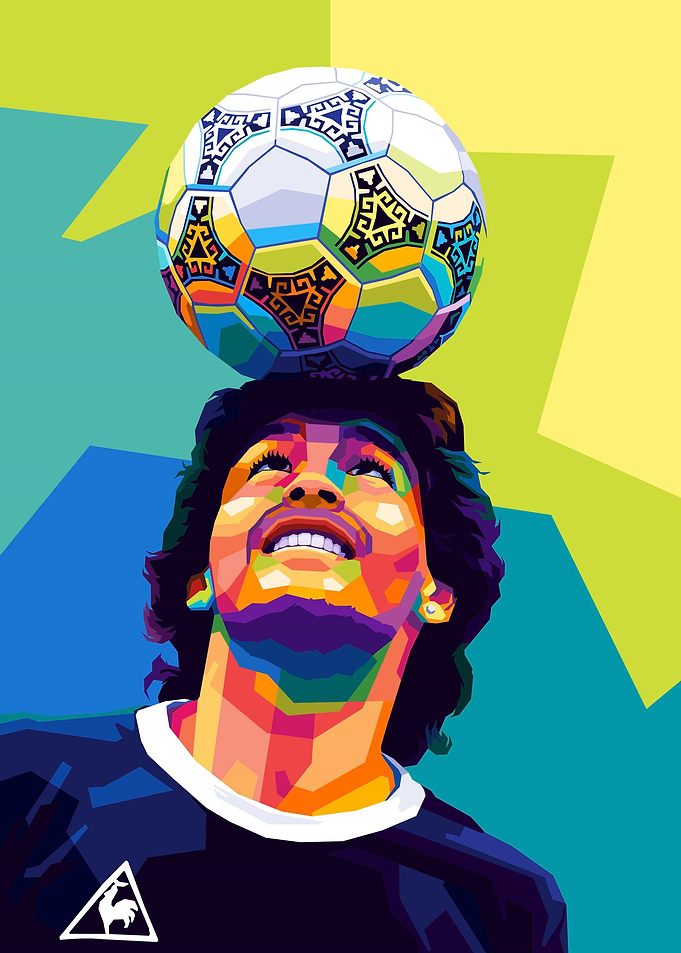 Maradona Wpap Pop Art