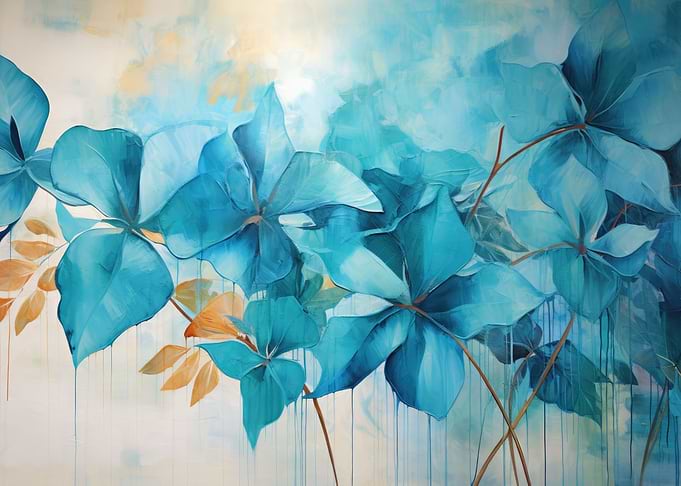 Blue Leaves