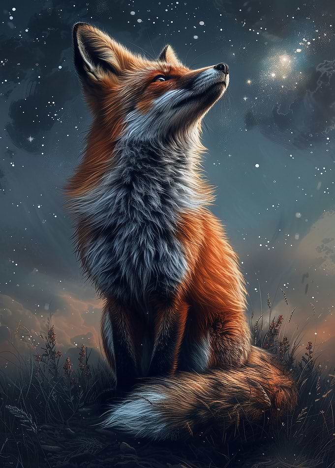 Fox In Forest
