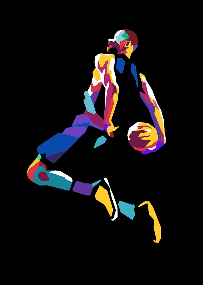 Basketball Pop Art