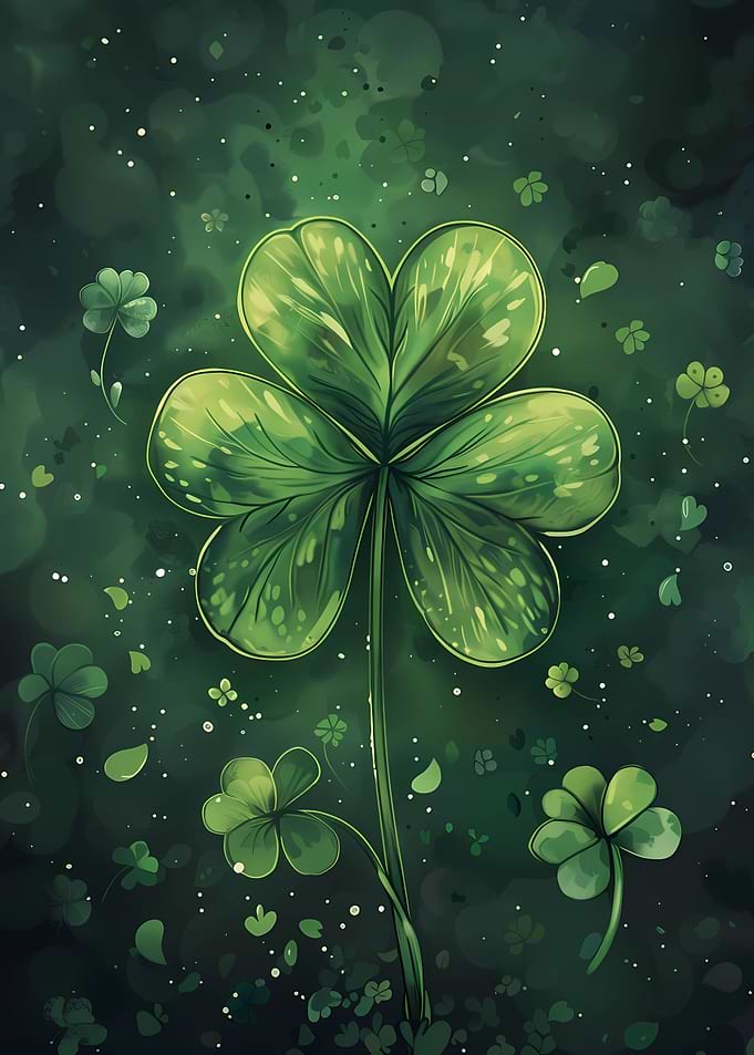 Emerald Clover Dreamscape