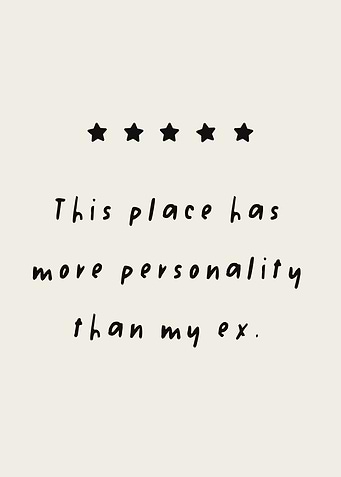 More Personality