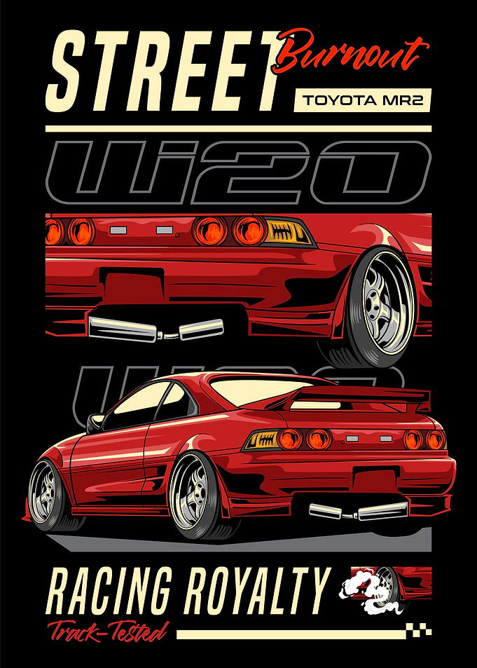 MR2 W20 JDM Street Car