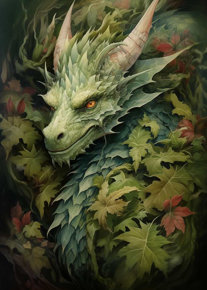 Fantasy Forest Dragon