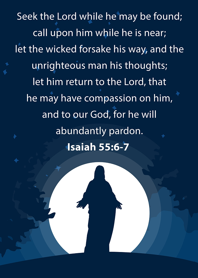 Lent Bible Verse Isaiah