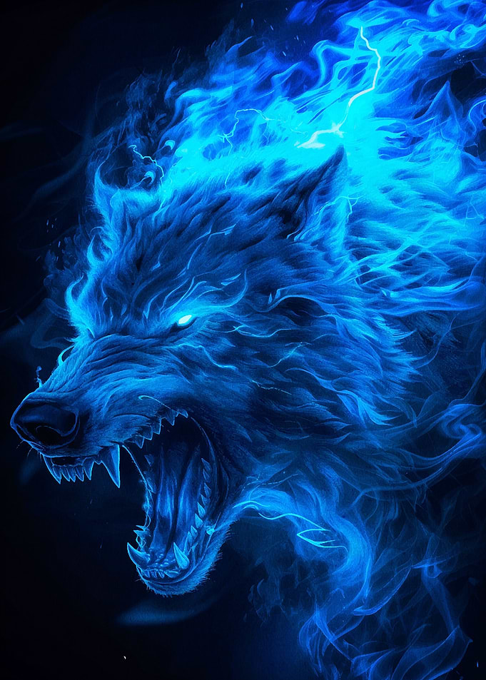 ghost wolf animal