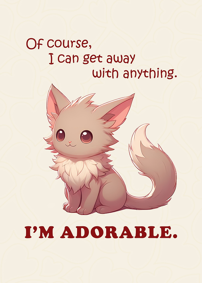 Adorableness is Free Pass