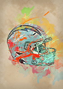 Los Angeles Chargers Paint