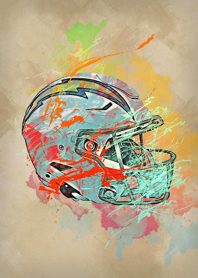 Los Angeles Chargers Paint